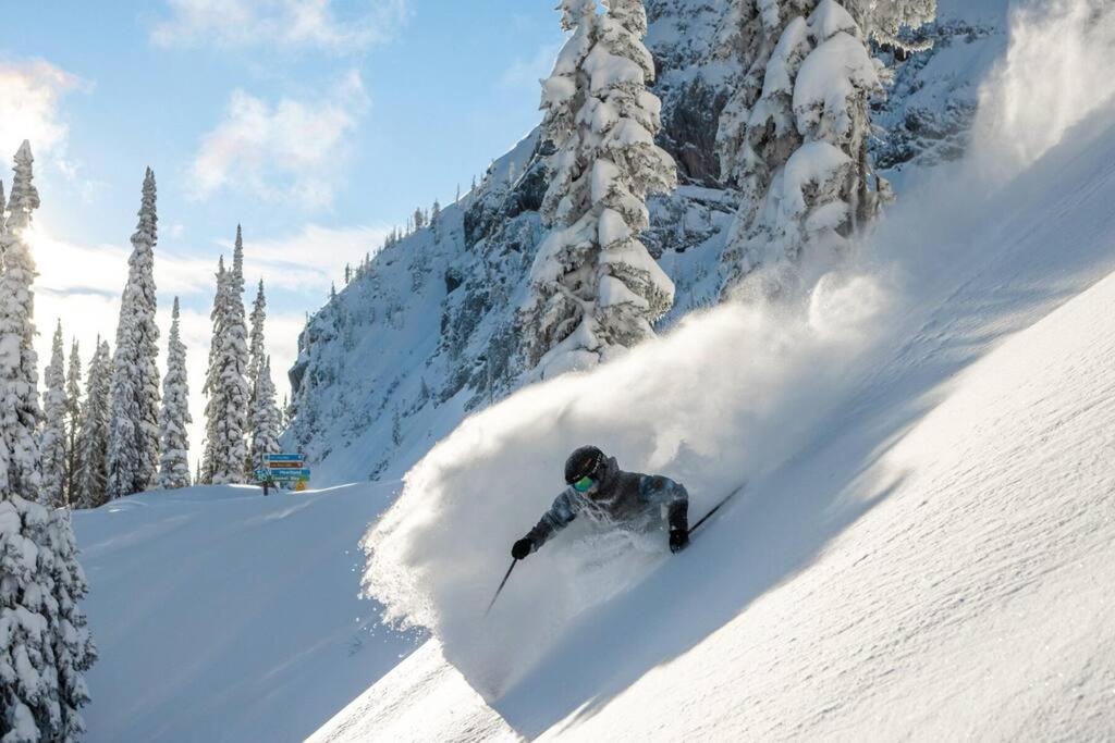 Ski-In Chalet: Private Hot Tub, Bonus Bunk House 弗尼 外观 照片